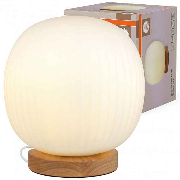 Dekorativní stolní lampa E27 Dřevo Decor Osram