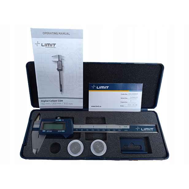 Digitální posuvné měřítko s čtyřmi typy měření včetně trasování Limit 150 mm