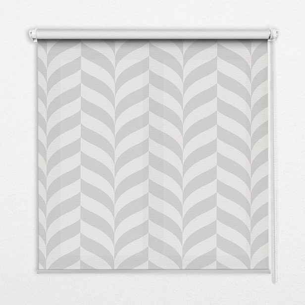 TULUP VNITŘNÍ roleta - okenní roleta - roleta - 60x140 cm - Šedá rybí kost