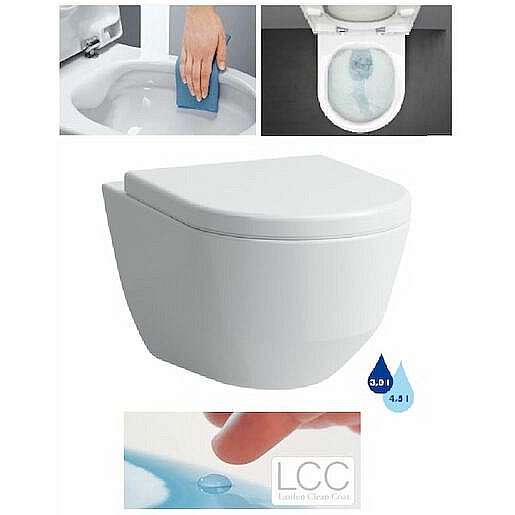 Wc závěsné Laufen Laufen Pro zadní odpad H8209664000001