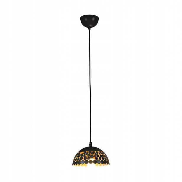 Závěsná lampa Milagro Lisa Black ML6135 E27 kovová, nastavitelná, černá