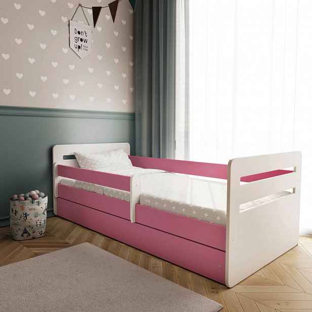 MID.YOU POSTEL PRO DĚTI A MLÁDEŽ 80/140 cm, bílá, pink