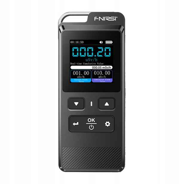 Fnirsi GC-02 Detektor záření Geiger LCD Alarm Beta Gamma XRay