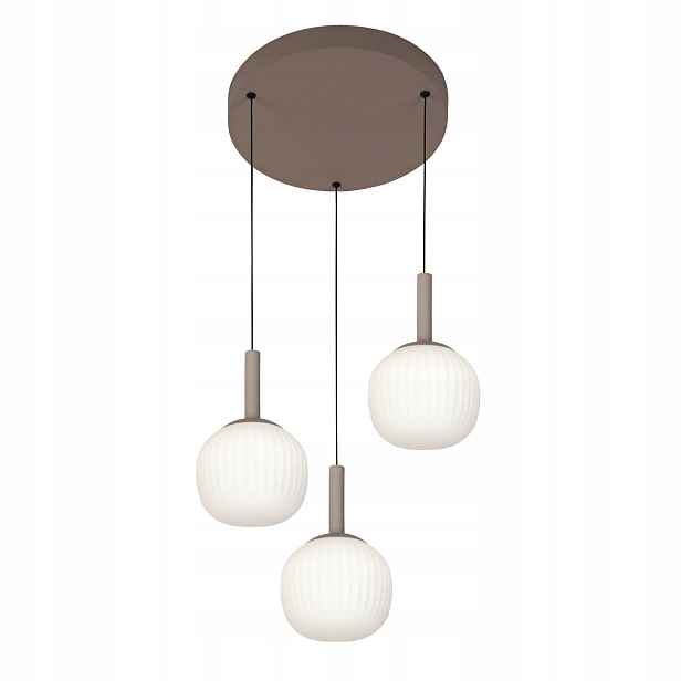 Montes PND-02217-3-BRO Minimalistická závěsná lampa