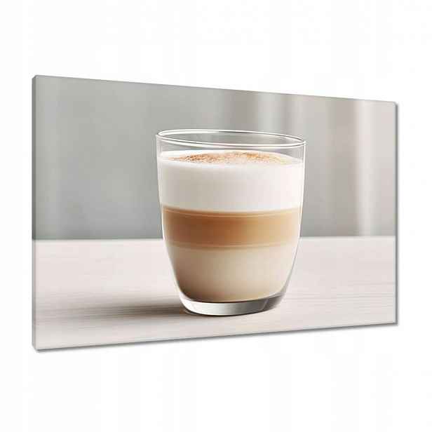 Obrazy 90x60 Káva s mlékem Cappuccino
