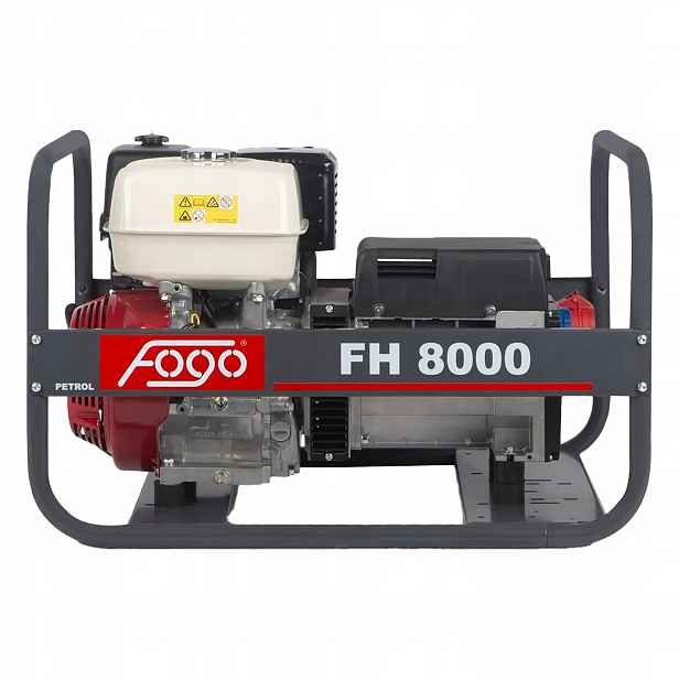 Přenosný třífázový generátor Fogo Fh 8000 benzín