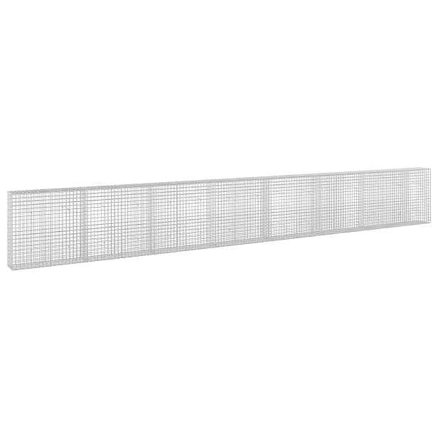 vidaXL Gabion s drátem 3,5 mm a síťkou 5x5 cm 750x30x100 cm
