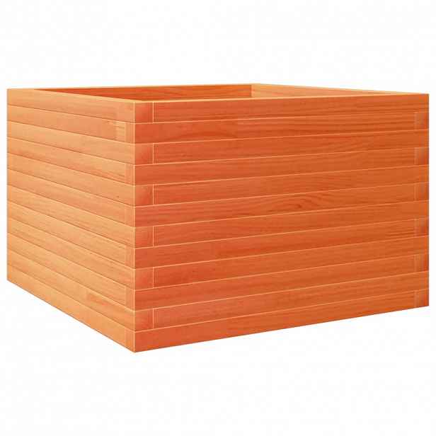 vidaXL Zahradní truhlík voskově hnědý 70x70x45,5 cm masivní borovice