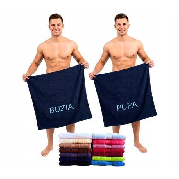Vtipný Dárek K 18 40 50 30. Narozeninám Pro Muže Ručník Puzia Pupa