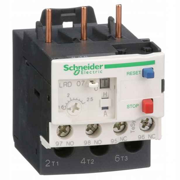 Schneider Electric relé přetížení TeSys Deca 1,6-2,5 A LRD07