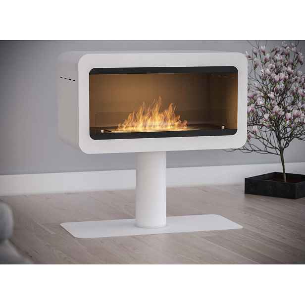 Volně Stojící Biokrb Inecco Bílý Inecco Infire Biokrb Premium Hot