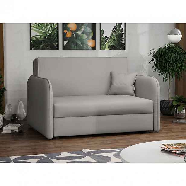 Dvoumístná rozkládací pohovka BELA LOFT 2 - světlá šedá