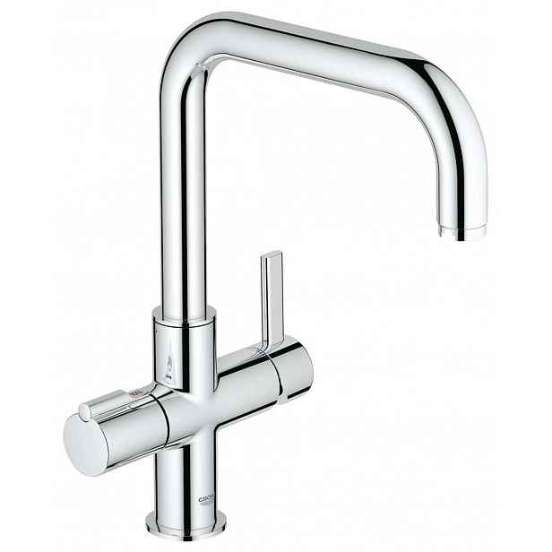 Grohe Red - Páková dřezová baterie Duo, chrom 30097000