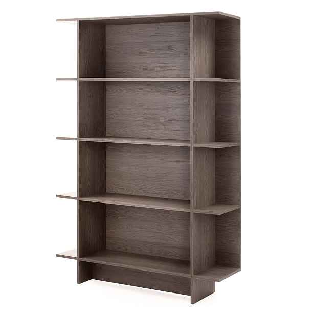 Hector Knihovna Kanso 120 cm dub Baltic Storm