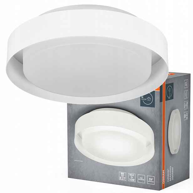 Stropní Svítidlo Led nástěnné svítidlo 2x E27 Bílý Orbis Osram