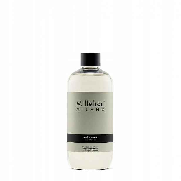 Millefiori Milano doplňovač tyčinek 500 ml White Musk