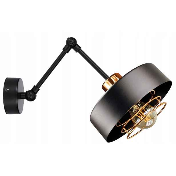 Nástěnná Lampa Loft Spiro 1 Led Klouby