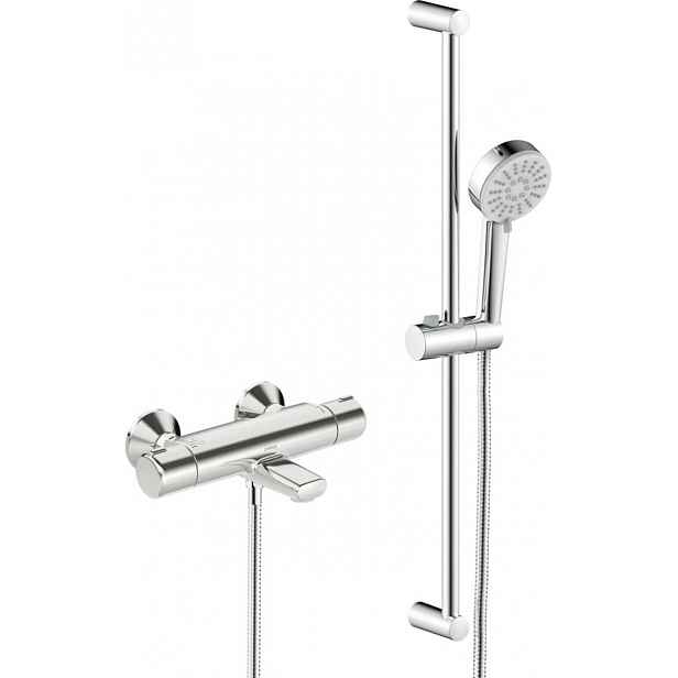 Vanová baterie HANSA BASIC se sprchovým setem 150 mm chrom 55162131