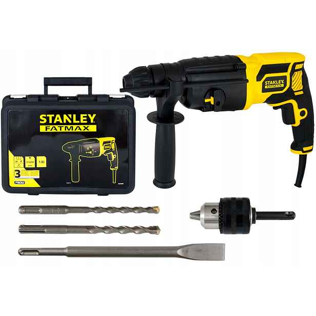 Vrtačka FME500K Set Stanley Fatmax 750W Sds+ 1,8J kufr