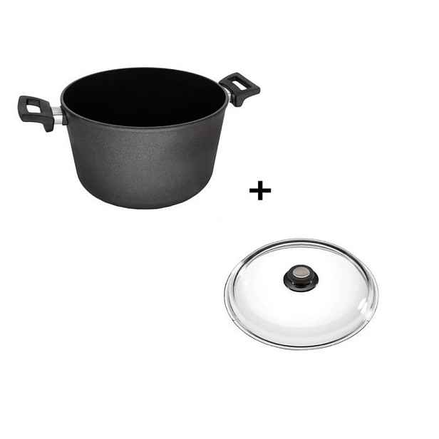 hrnec d28x17,0cm+PO skl., EUROLUX, 8,5l, litina, indukce