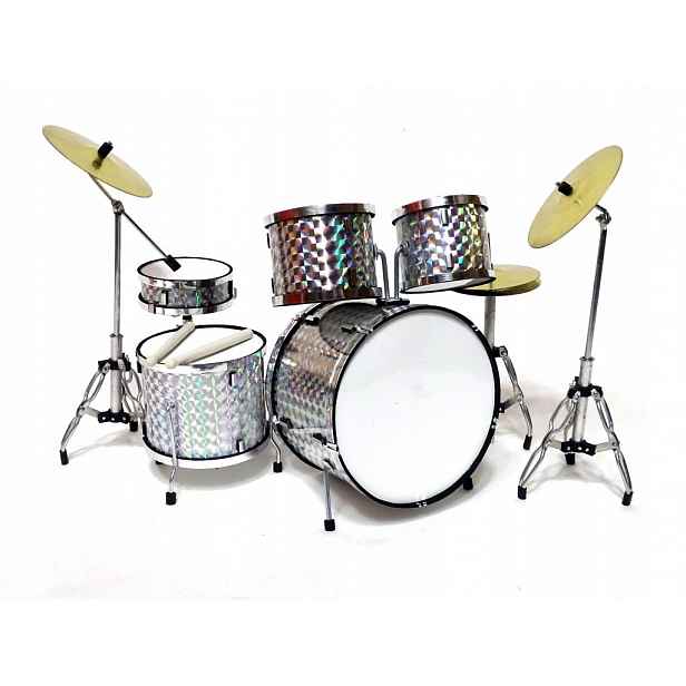 Mini bicí stříbrný chrom MDR-0039; měřítko 1:5