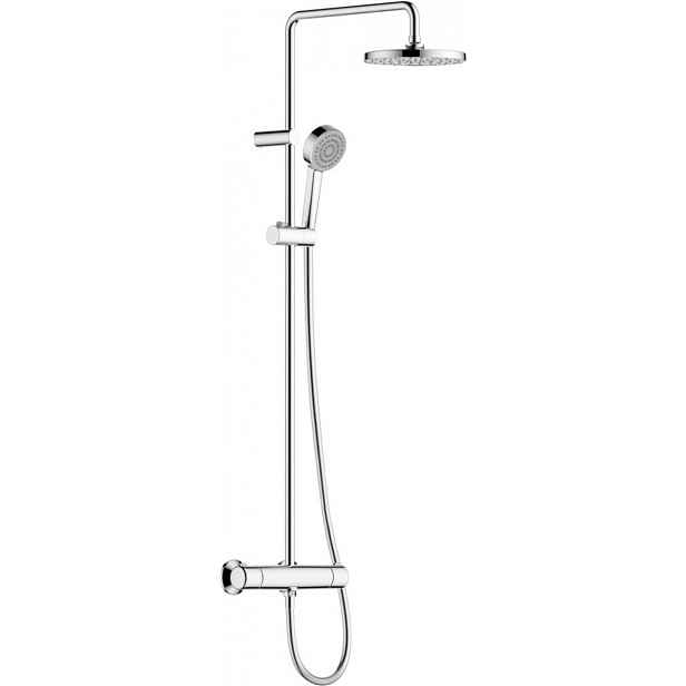 Sprchový systém HANSA BASIC s termostatickou baterií chrom 55350110