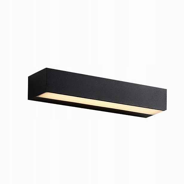 Led fasádní zahradní nástěnné svítidlo 18W 30cm Bílá Teplá IP65
