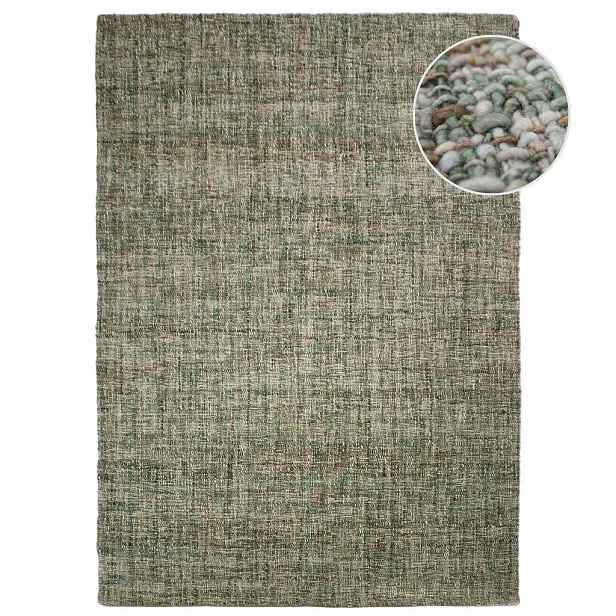 Flair Rugs VLNĚNÝ KOBEREC, 160/230 cm zelená