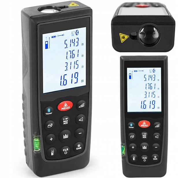 Laserový dálkoměr Bluetooth měřič vzdálenosti 70 m 1.5 mm