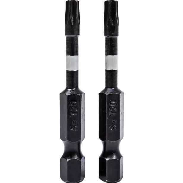 Rázové šroubovací bity Torx T20x50 mm 2 ks