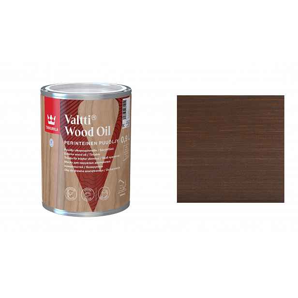 Tikkurila Valtti Wood Oil 0,9 L 5074 Karhu Ochranný Rozpouštědlový Olej