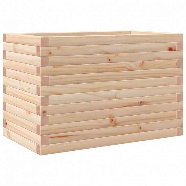 vidaXL Zahradní truhlík 70 x 40 x 45,5 cm masivní borové dřevo