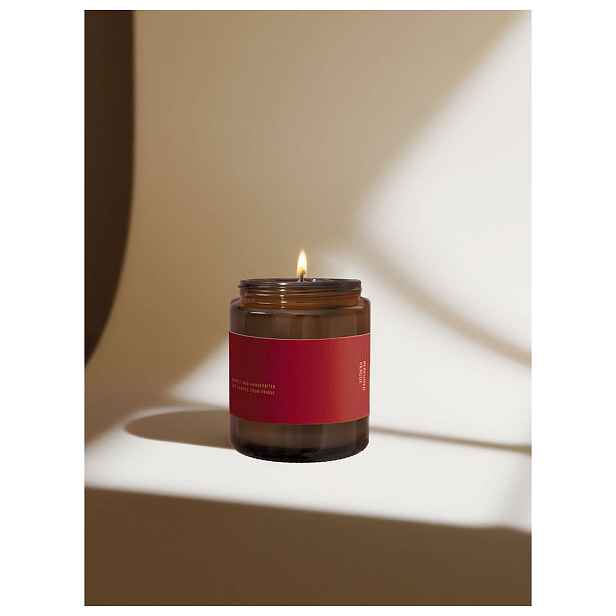 Vonná sojová svíčka #90 Pink Pepper, Poppy, Sandalwood – Perfumed Prague