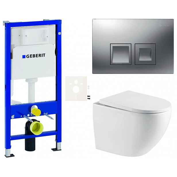 Závěsný wc set do lehkých stěn / předstěnová SAT SIKOGESREX67D35