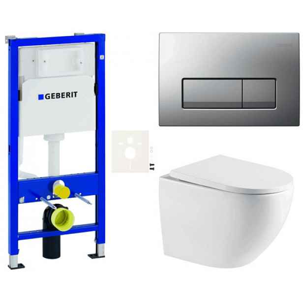 Závěsný wc set do lehkých stěn / předstěnová SAT SIKOGESREX67D50
