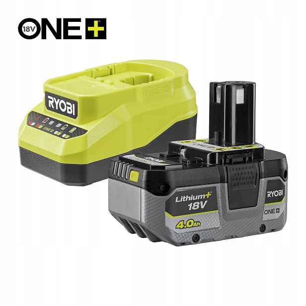 Ryobi RC18120A-140X 18V One+ Sada akumulátoru 1x4.0Ah s nabíječkou