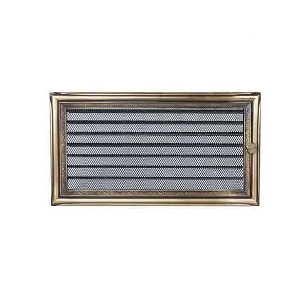 Ventilační mřížka ozdobná Kratki 17x30 cm rustikální
