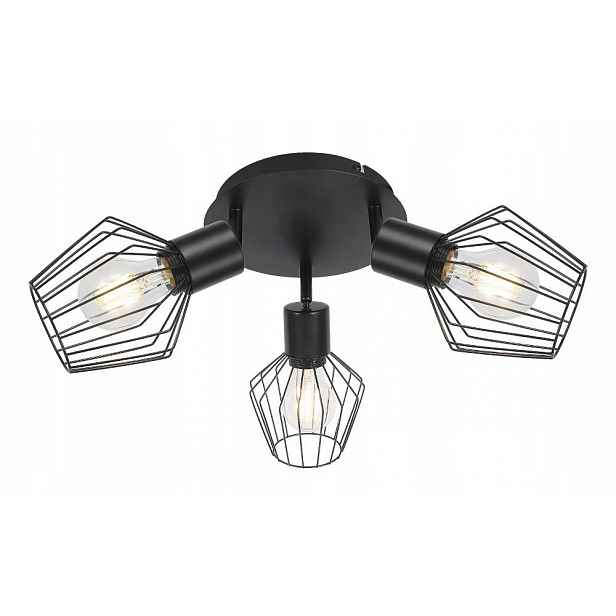 Lampa spotová černá Belano industriální pro osvětlení Rabalux