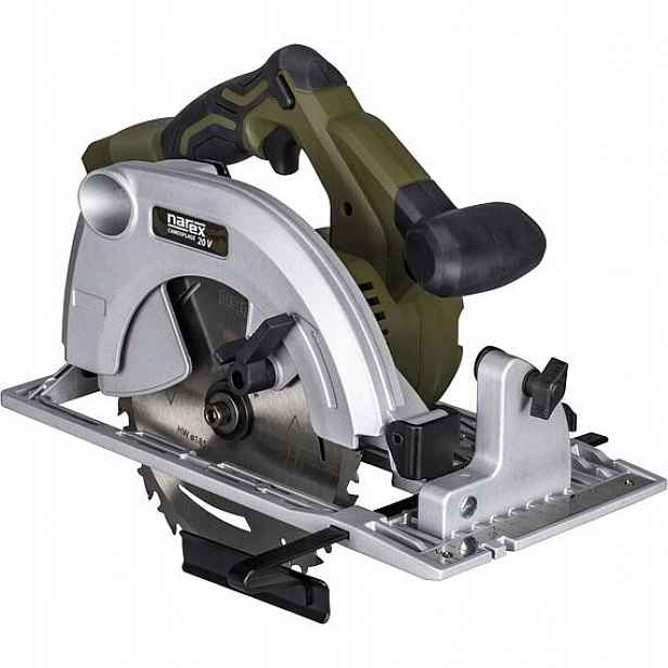 Narex Camouflage Cpk 65, aku okružní pila 20V, prořez 65mm, kotouč 185*20mm