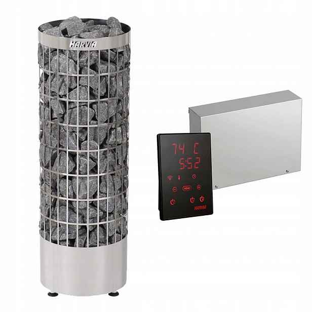 Sada Harvia Kamna PC90E 9kW a WiFi ovladač Xenio CX170XW
