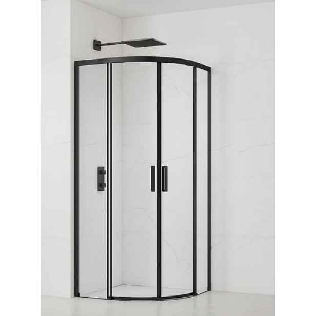 Sprchový kout čtvrtkruh 80x80 cm SAT TEX BB SATTEXSBB80CT