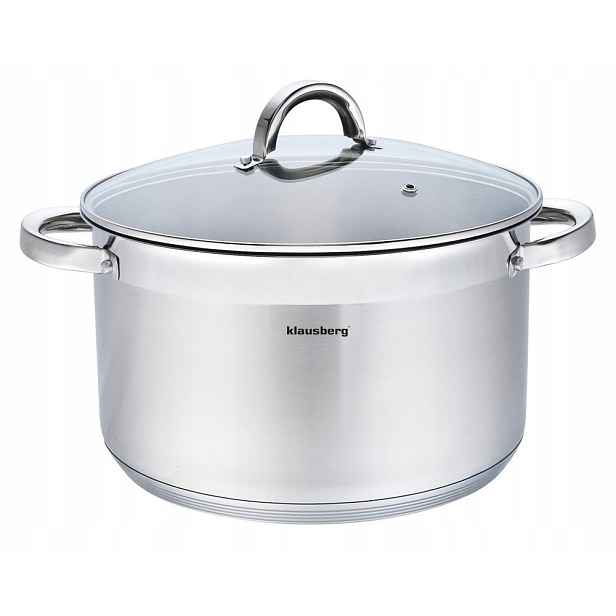 Hrnec s poklicí z nerezové oceli Ø32 cm, objem 14 l Klausberg