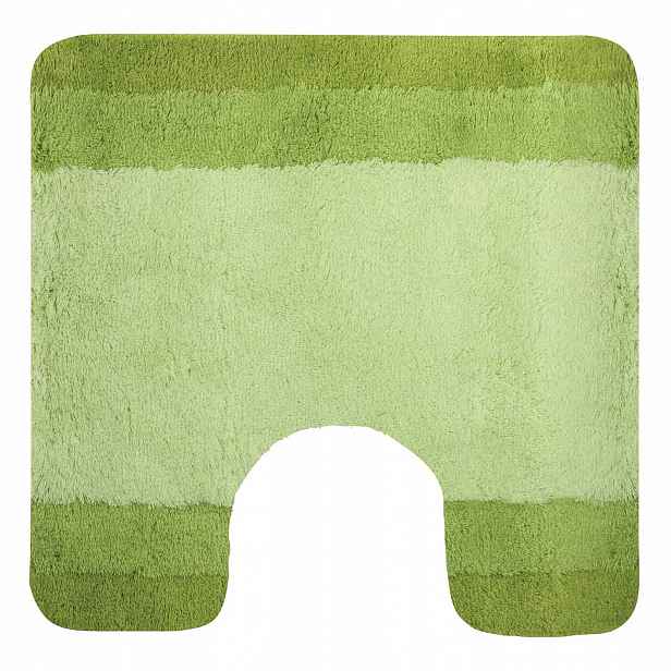 Spirella koupelnová Wc předložka Balance, zelená, polyester, 55 x 55 cm