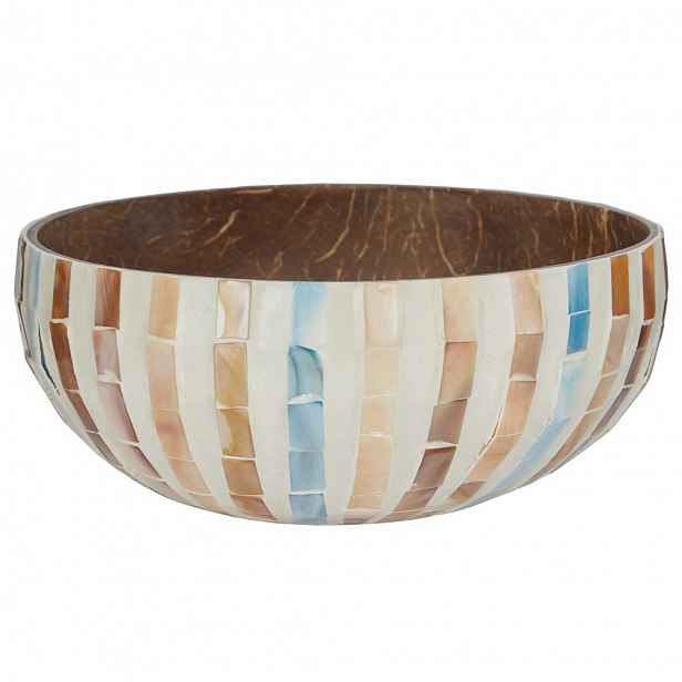 Butlers COCONUT Dekorační miska mozaika pruhy 14 cm