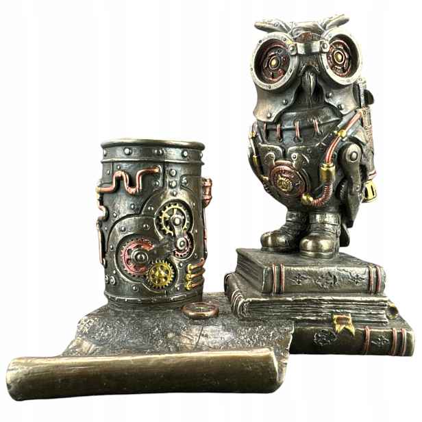 Figurka Steampunk Sova Stojan Na Mobil, Pera Veronese WU77491A4