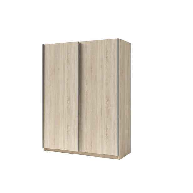 MASSENO ŠATNÍ SKŘÍŇ S POSUVNÝMI DVEŘMI ELRON, 150,6/198,5/62 cm 2dveřová, dub Sonoma