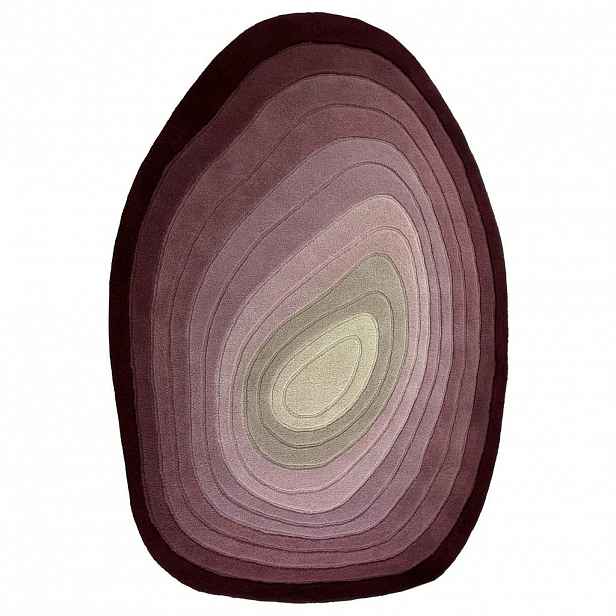 Flair Rugs VLNĚNÝ KOBEREC, 200/290 cm ostružinová