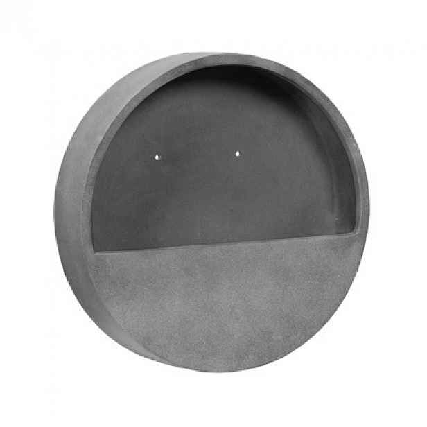 Závěsný květináč Wally S, barva šedá, více velikostí - PotteryPots Velikost: S - v. 9 cm, ⌀ 40 cm