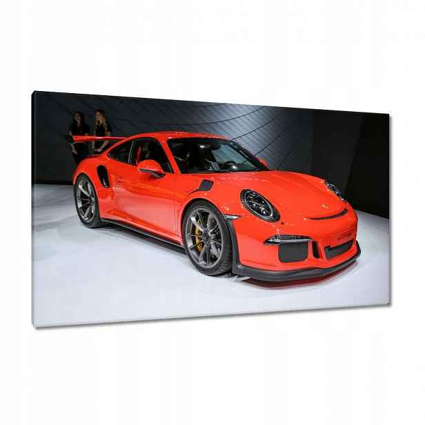 Obrazy 120x70 Červené Porsche 911 GT3 Rs