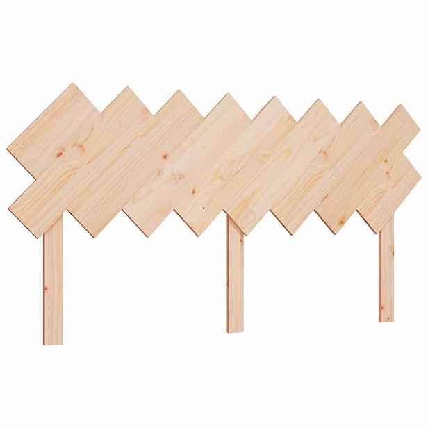 vidaXL Čelo postele 159,5 x 3 x 80,5 cm masivní borovice